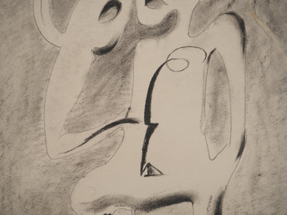 André MASSON : Monument pour un désert - Lithographie signée