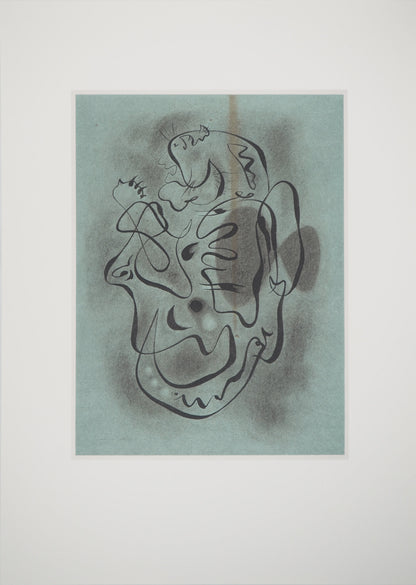 André MASSON : Fauve - Lithographie signée