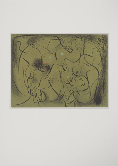André MASSON : Sexus - Lithographie signée