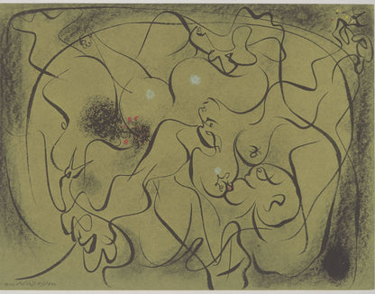 André MASSON : Sexus - Lithographie signée