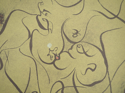 André MASSON : Sexus - Lithographie signée