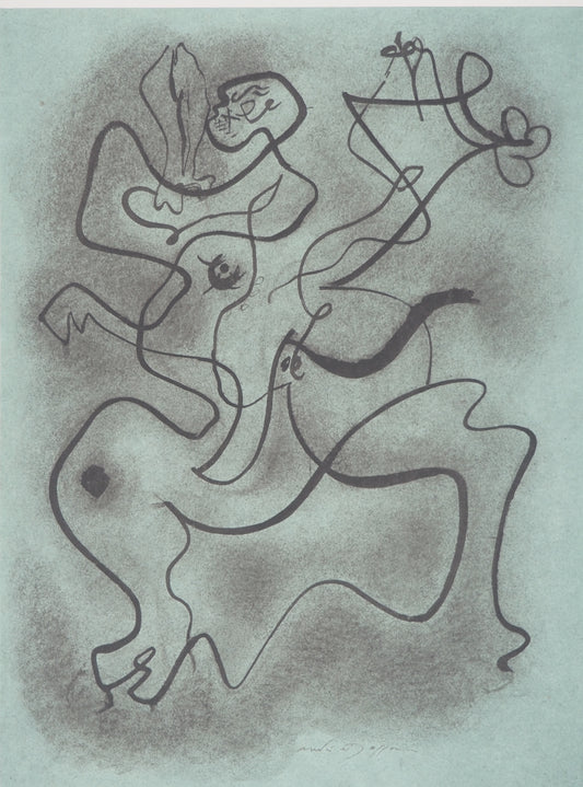 André MASSON : Centaure - Lithographie signée