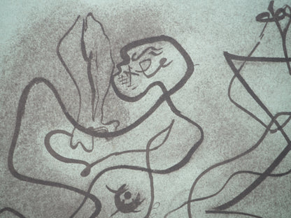 André MASSON : Centaure - Lithographie signée