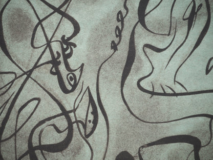 André MASSON : Lunatique - Lithographie signée