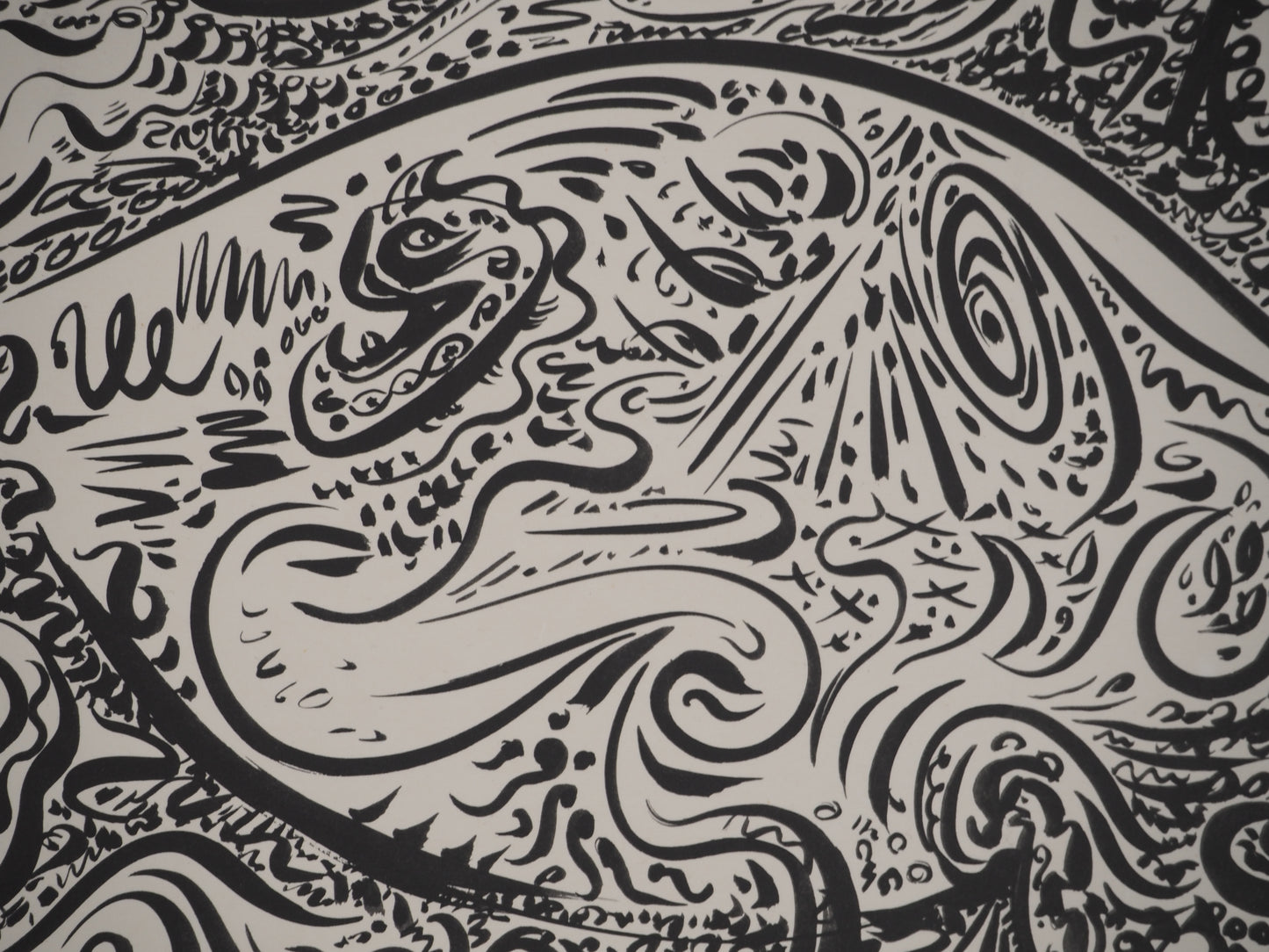 André MASSON : Le grain de mil - Lithographie signée