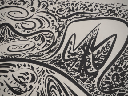 André MASSON : Le grain de mil - Lithographie signée
