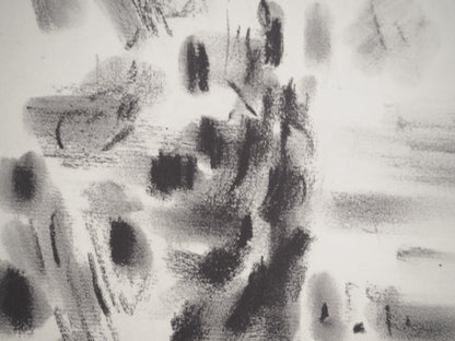 André MASSON : La Vallée de l'Arc - Lithographie