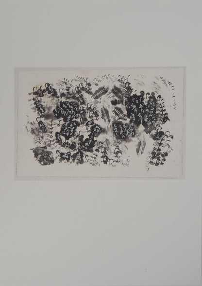 André MASSON : Feuillages - Lithographie