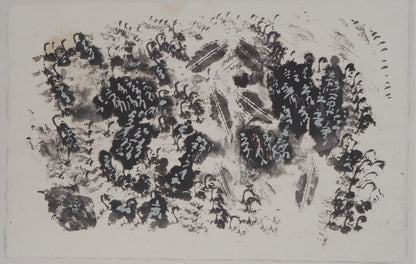 André MASSON : Feuillages - Lithographie