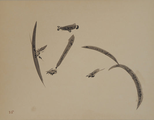 André MASSON : Fouine - Lithographie signée