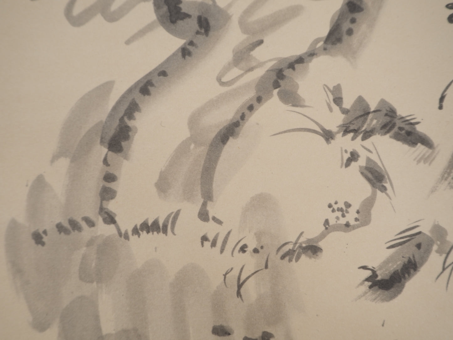 André MASSON : Fouine prise au piège - Lithographie signée