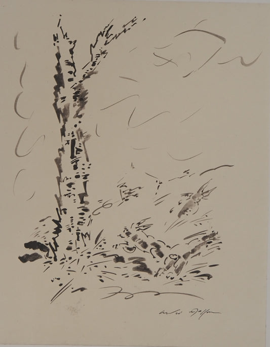 André MASSON : Le lapin - Lithographie signée