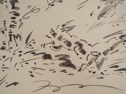 André MASSON : Le lapin - Lithographie signée