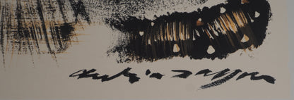 André MASSON : Tourbillon - Lithographie signée