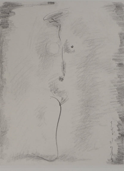 André MASSON : Nu - Lithographie signée