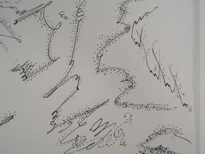 André MASSON : Ciel de femmes - Lithographie signée