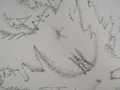 André MASSON : Ciel de femmes - Lithographie signée