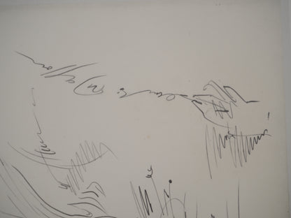 André MASSON : Je signe - Lithographie signée