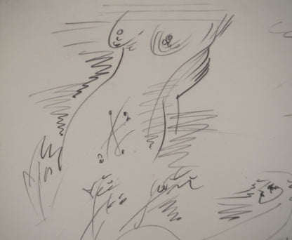 André MASSON : Je signe - Lithographie signée