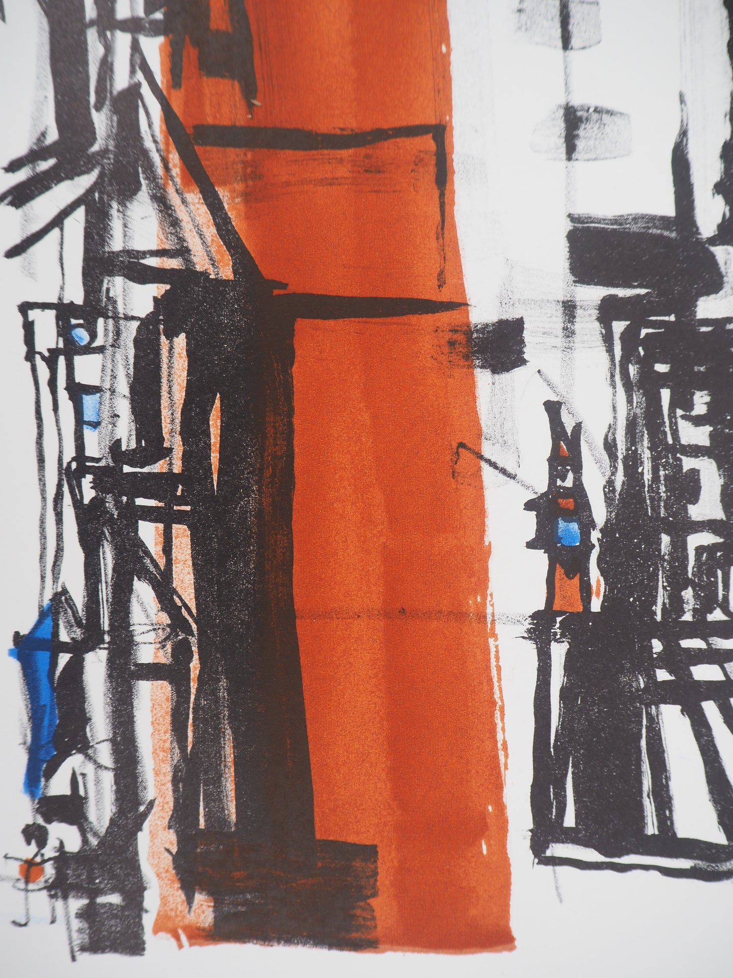 Maria Helena VIEIRA DA SILVA : Arrivée en ville - Lithographie originale