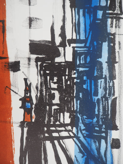 Maria Helena VIEIRA DA SILVA : Arrivée en ville - Lithographie originale
