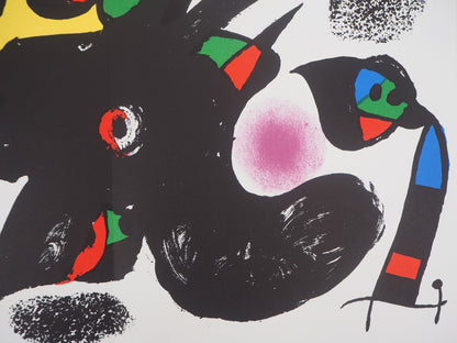Joan MIRO : Oiseaux fantastiques - Lithographie originale