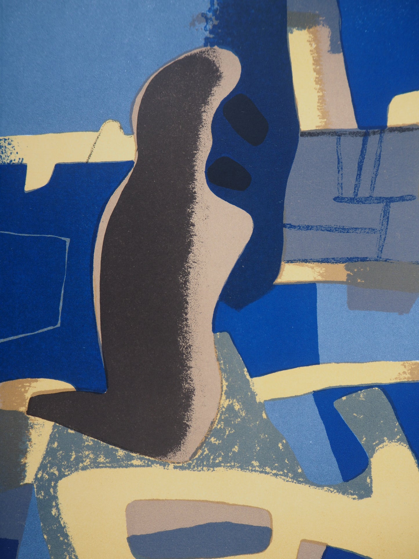 Maurice ESTEVE : Face à face - Lithographie originale