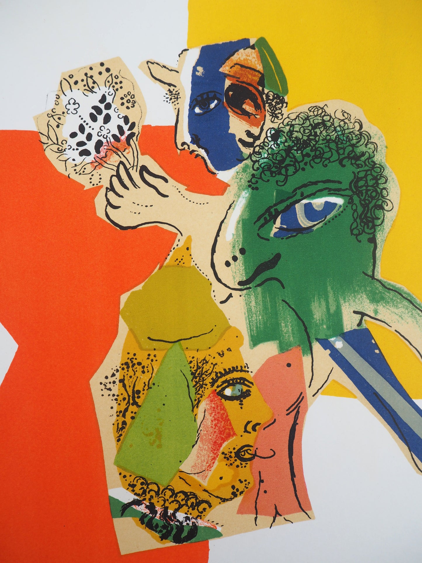 Marc CHAGALL : Rêve au cirque - Lithographie originale