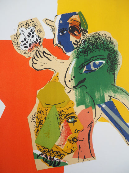 Marc CHAGALL : Rêve au cirque - Lithographie originale
