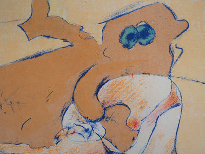 Dorothea TANNING : Les amants - Lithographie originale