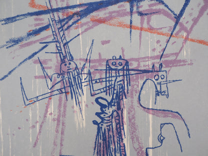 Wifredo LAM : Les Affinités ambiguës - Lithographie originale