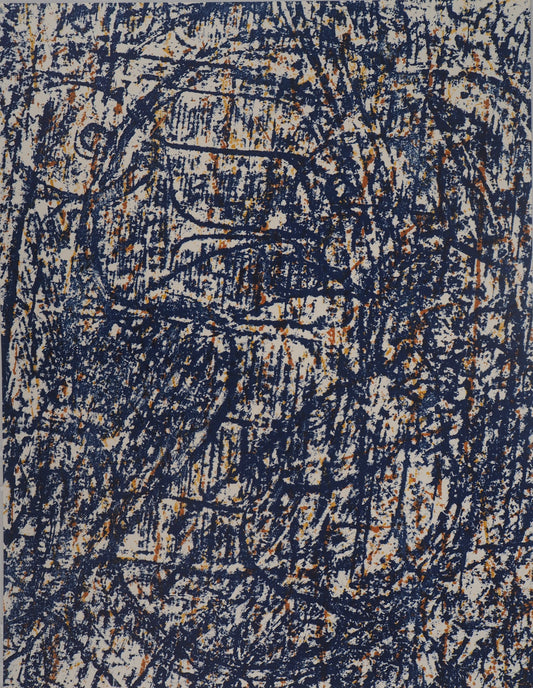 Max ERNST : Les Oiseaux bleus - Lithographie originale