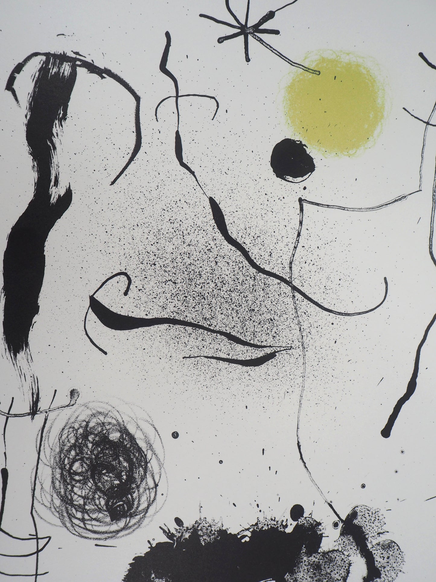 Joan MIRO : Bouquet de rêves pour Leïla - Lithographie originale