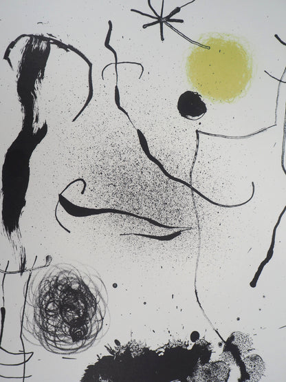 Joan MIRO : Bouquet de rêves pour Leïla - Lithographie originale