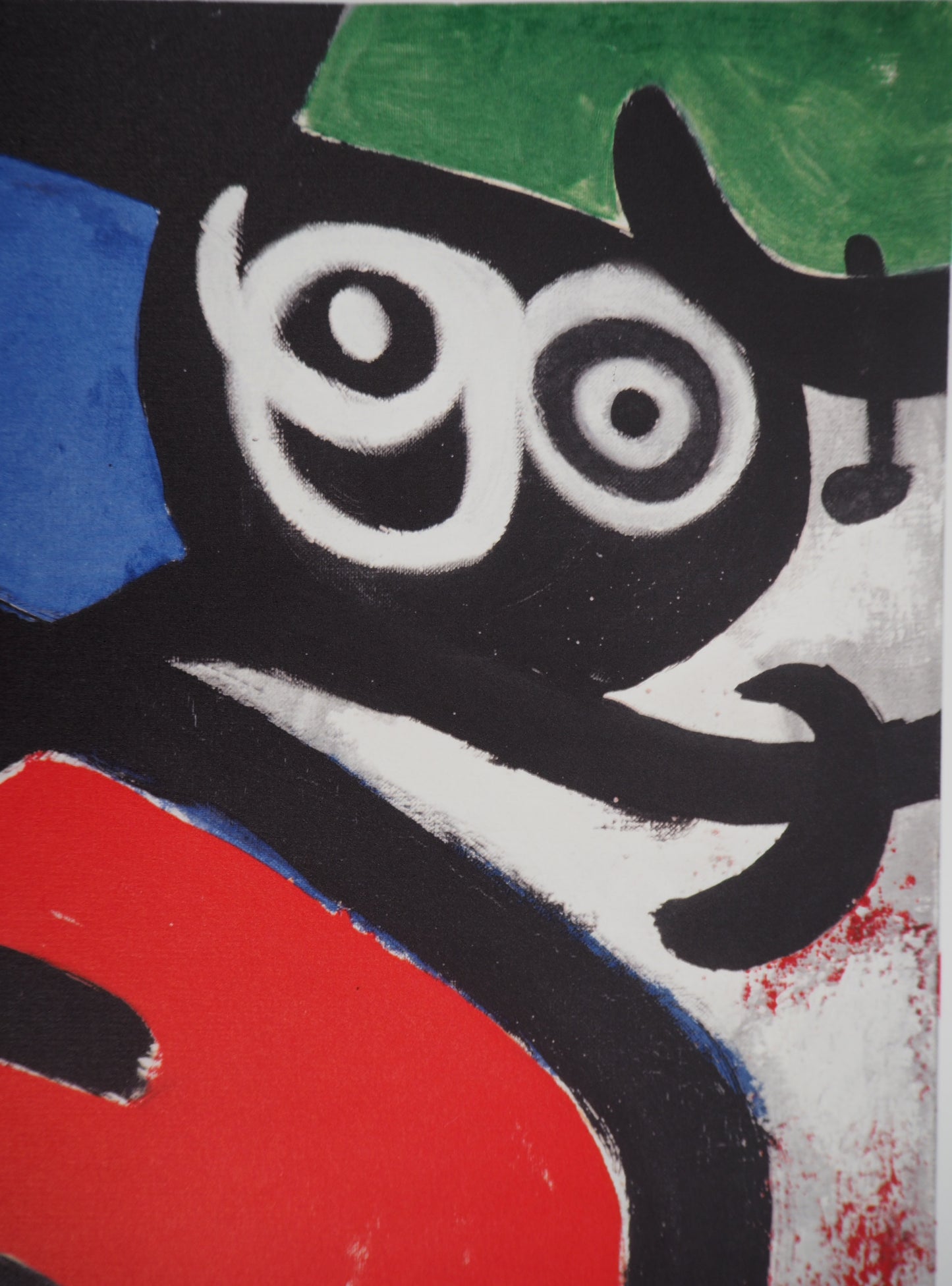 Joan MIRO : Femme et oiseaux - Lithographie signée