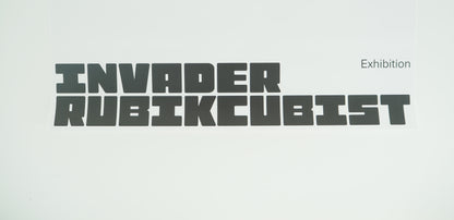 SPACE INVADER : Magritte (RUBIKCUBIST) - Affiche originale