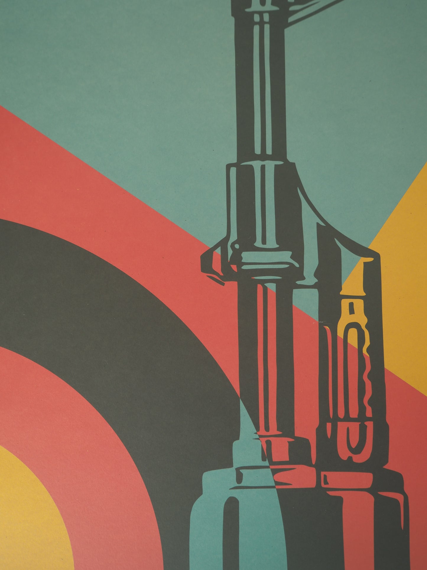 Shepard FAIREY (OBEY) : AK 47 Lotus - Lithographie originale signée