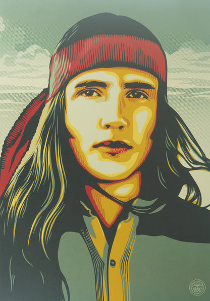 Shepard FAIREY (OBEY) : We the future (Are Earth guardians) - Lithographie signée