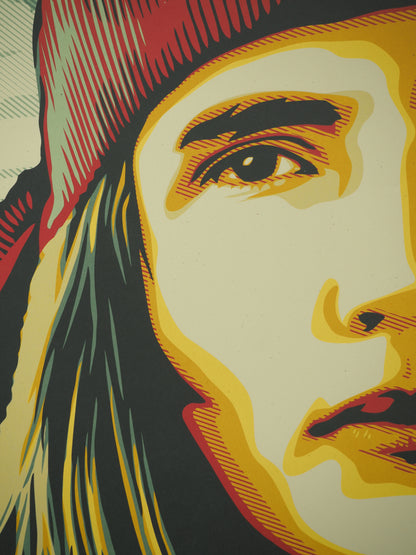 Shepard FAIREY (OBEY) : We the future (Are Earth guardians) - Lithographie signée
