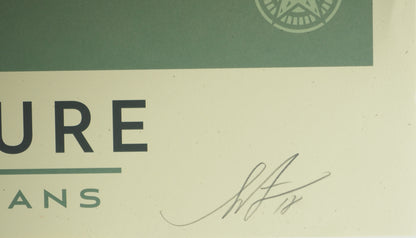 Shepard FAIREY (OBEY) : We the future (Are Earth guardians) - Lithographie signée