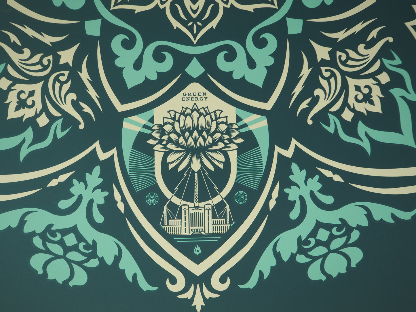 Shepard FAIREY (OBEY) : Delicate balance - Lithographie originale signée