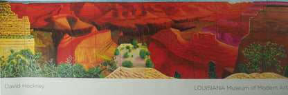 David HOCKNEY : Closer Grand Canyon - Affiche originale