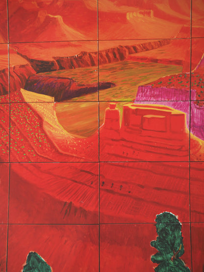 David HOCKNEY : Closer Grand Canyon - Affiche originale