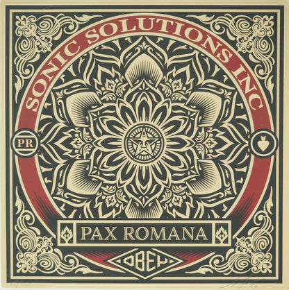 Shepard FAIREY (OBEY) : Pax Romana - Vinyle signé