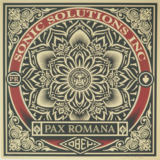 Shepard FAIREY (OBEY) : Pax Romana - Vinyle signé
