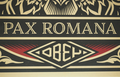 Shepard FAIREY (OBEY) : Pax Romana - Vinyle signé