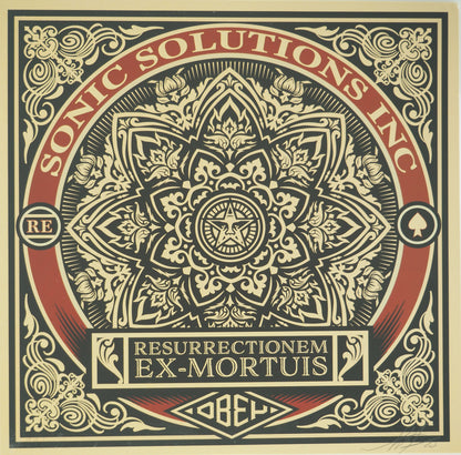 Shepard FAIREY (OBEY) : Resurrectionem ex-mortuis - Vinyle signé