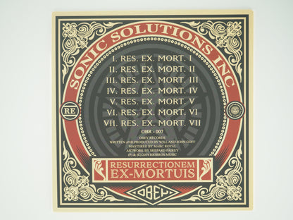 Shepard FAIREY (OBEY) : Resurrectionem ex-mortuis - Vinyle signé