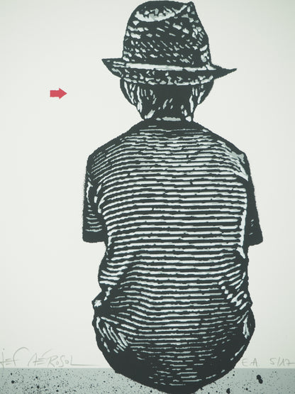 Jef AEROSOL : Future - Sérigraphie originale signée