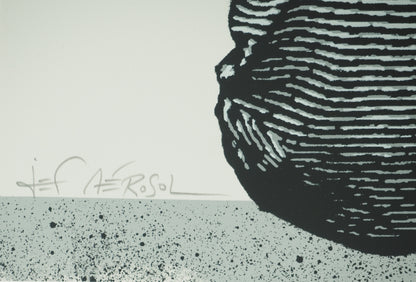 Jef AEROSOL : Future - Sérigraphie originale signée